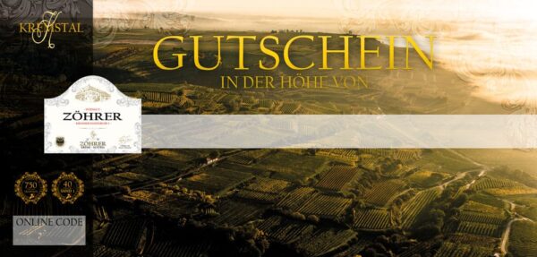 Weingut Zöhrer Gutschein