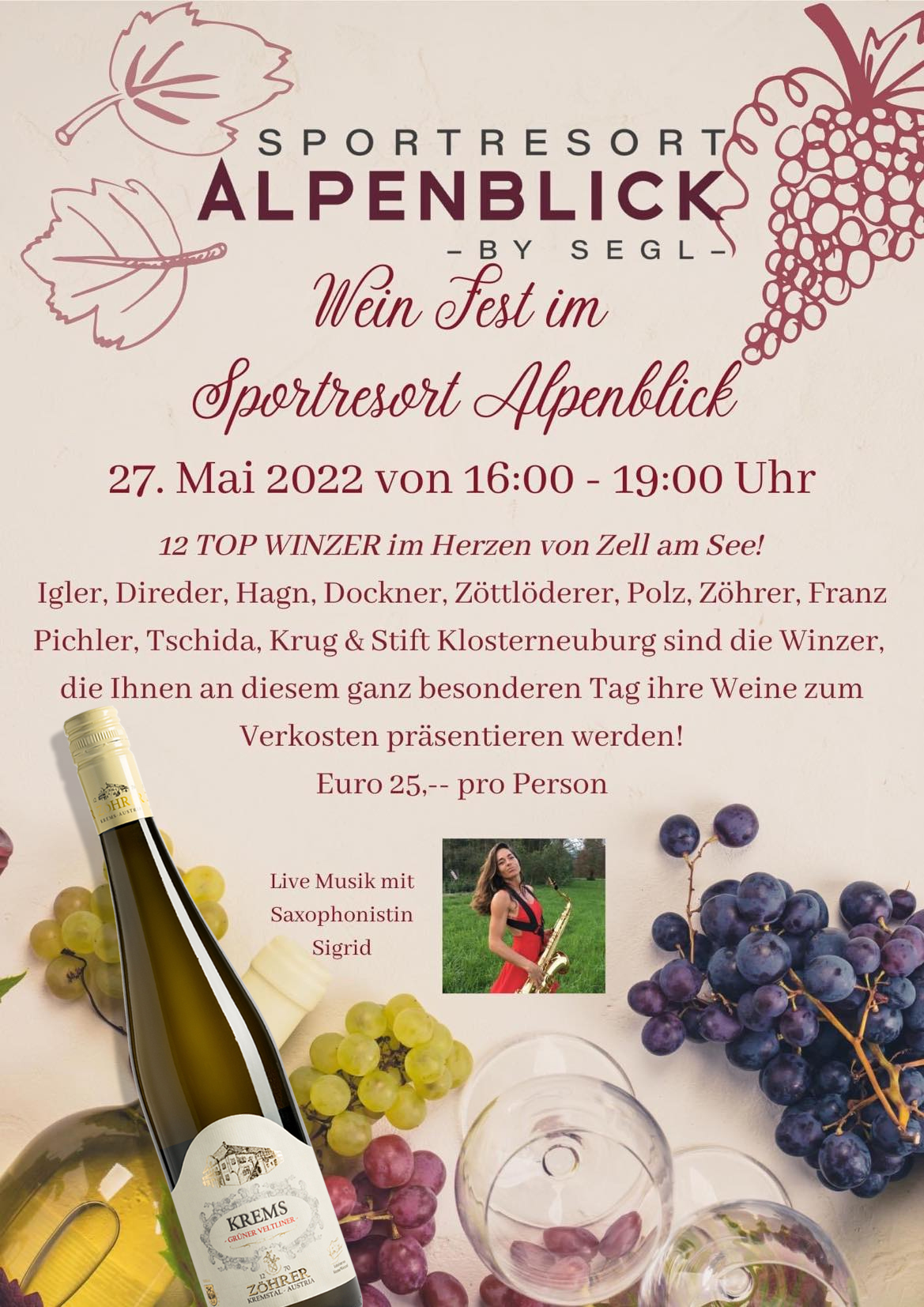 Wein Fest im Hotel Alpenblick <br /> 27.05.2022