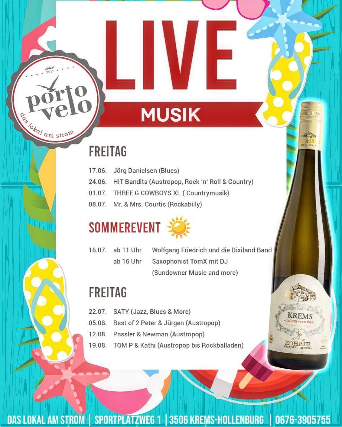Porto Velo Live Musik