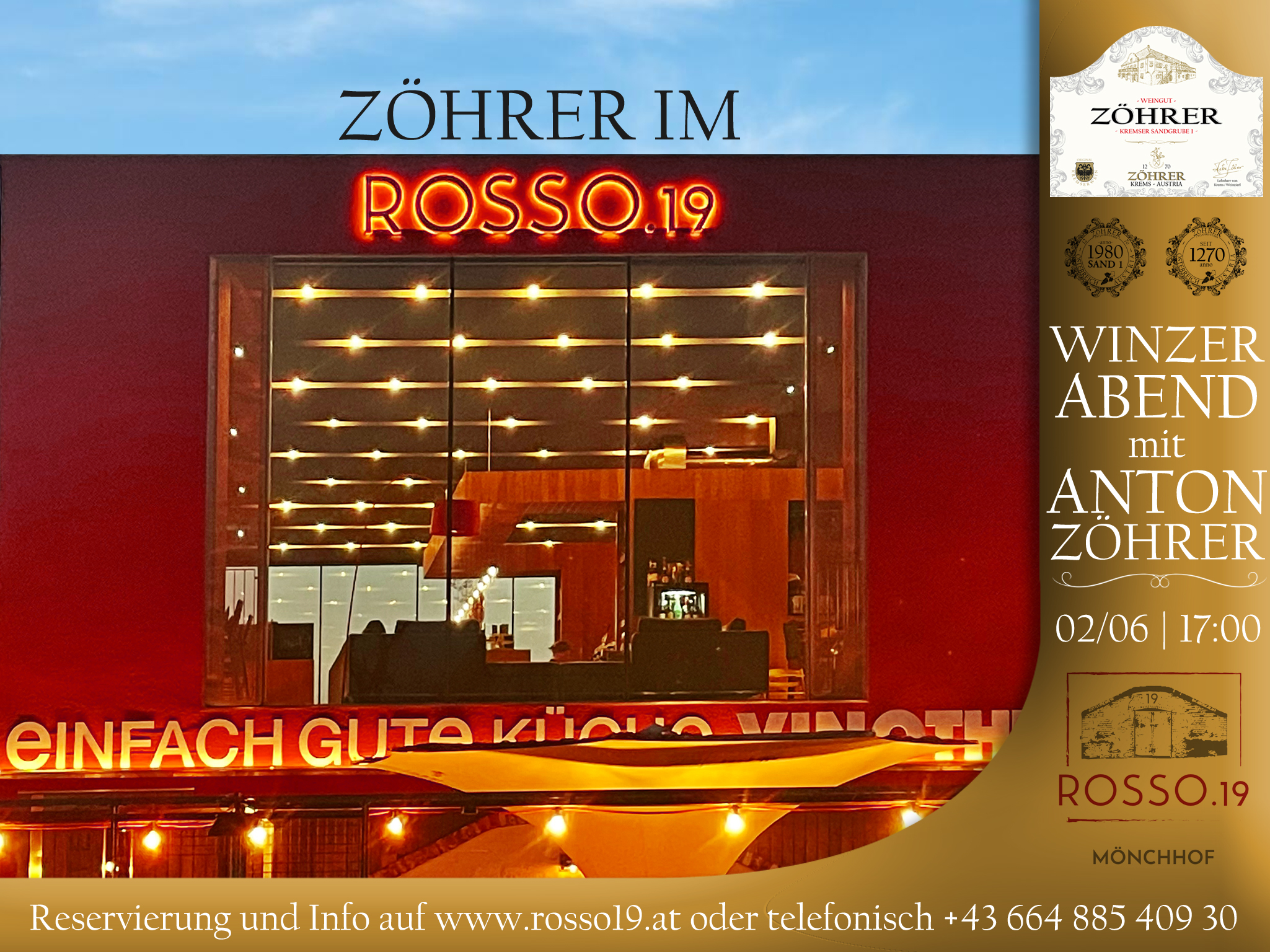 Zöhrer im ROSSO 19